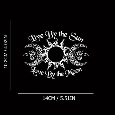 Live by the Sun Vinyl Sticker